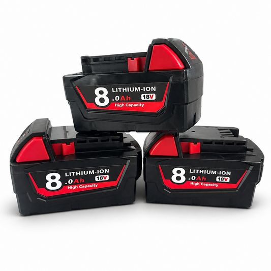 M18 Compatible 8.0Ah Lithium Battery — Built for Milwaukee Tools