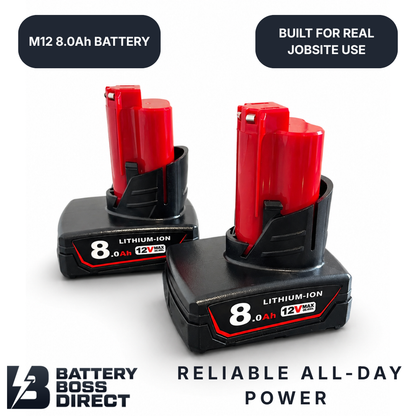Workshop Pack Twin M12 & M18 batteries